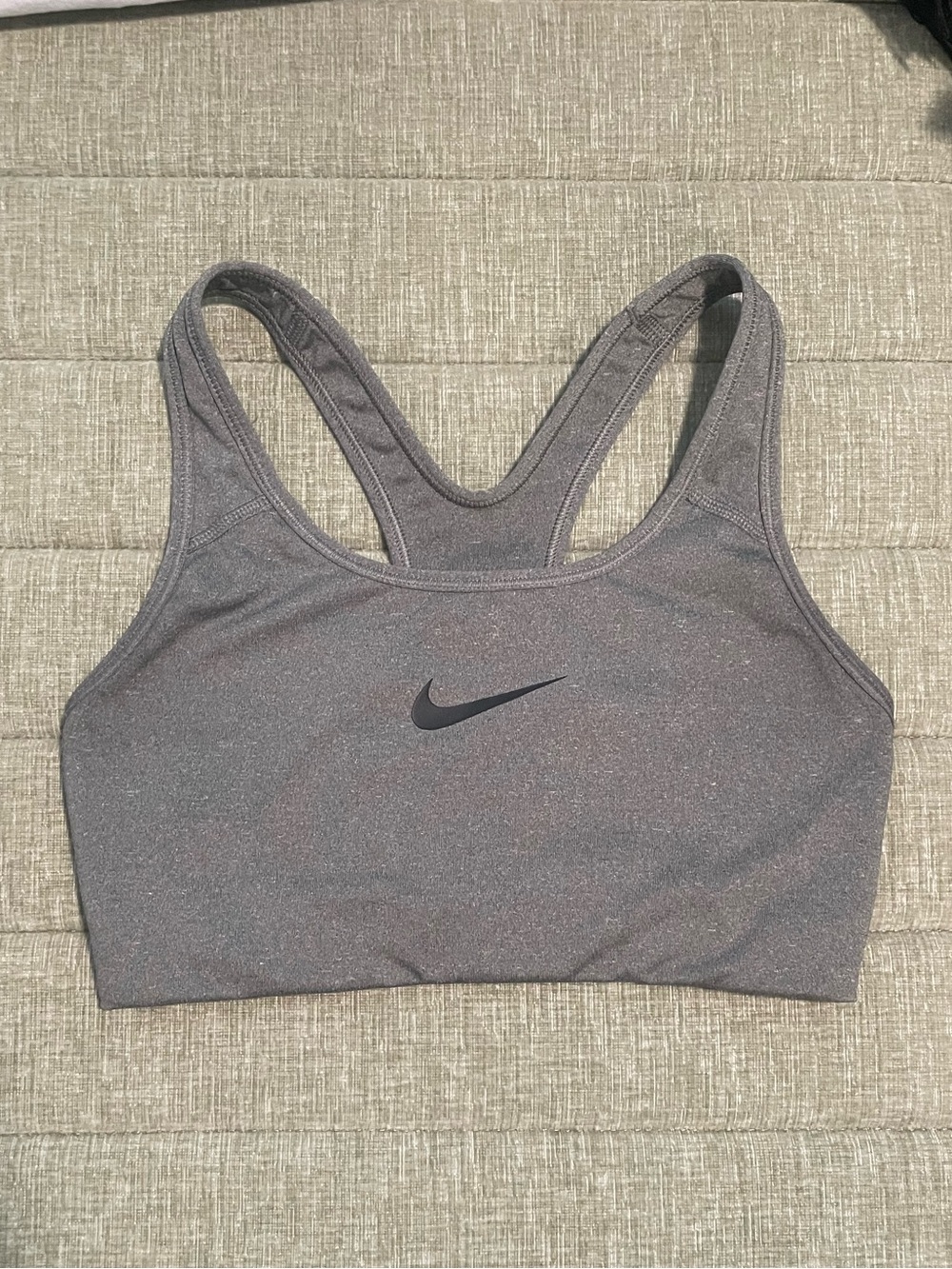 Nike Small Gray Racerback Sports Bra